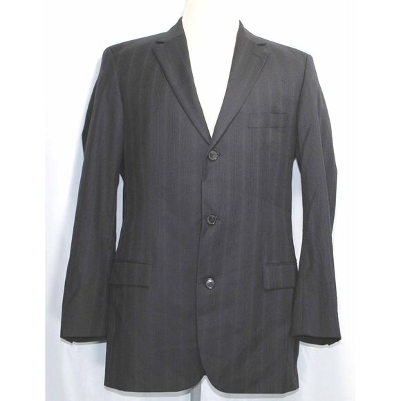 Hugo Boss Other - Hugo Boss Rossellini Cinemau 3 Button Superfine 120 Wool Jacket Size 42‎ Long